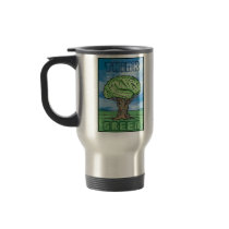 Think Green Coffee Mug