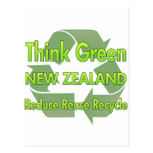 Think Green New Zealand Postcards
