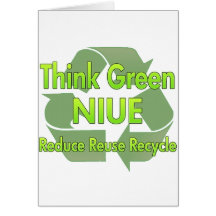 Think Green Niue Card