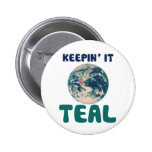 Think Green Parody Pins