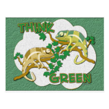 Think Green Postcard