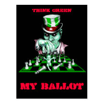 Think Green Postcard