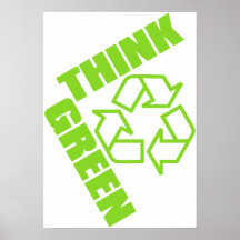 Think_Green Posters