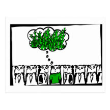Think Green Postkarte