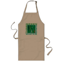 Think Green, Save Water Aprons