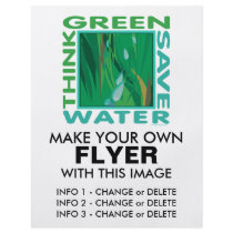 Think Green, Save Water
