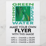 Think Green, Save Water Flyer