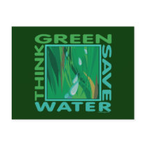 Think Green, Save Water