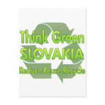 Think Green Slovakia Postcards