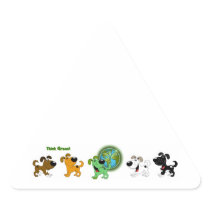 Think Green! Sticker