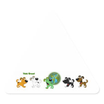 Think Green Sticker
