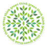Think Green Stickers
