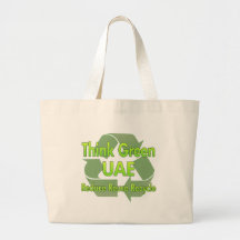 Think Green Uae Canvas Bag