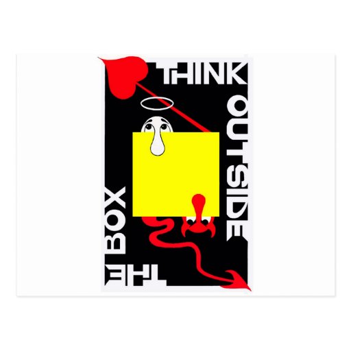 Think Outside the Box Postcards