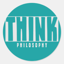 Think Philosophy Stickers