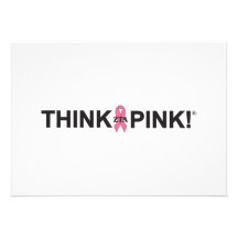 Think Pink Custom Invite