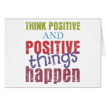 Think Positive Cards