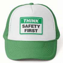 Think Safety First Mesh Hat