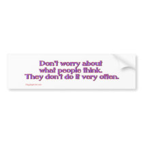 think_slap bumper sticker