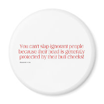 think_slap fridge magnet