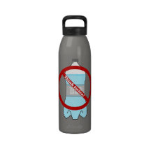 Think Twice About Bottled Water No Bottled Water Reusable Water Bottle