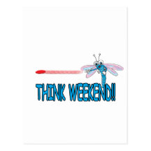 Think weekend post card