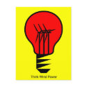 Think Wind Power postcards
