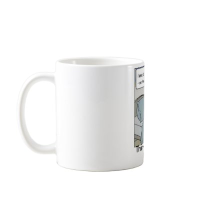 Thinkers Jokes! Coffee Mug by funnyemail