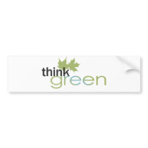 ThinkGreen Bumper Stickers