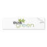 ThinkGreen Bumper Stickers