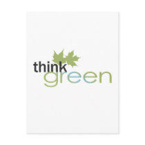 ThinkGreen Post Cards