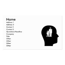 Thinking About Corrections Business Card Template