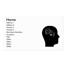 Thinking About Drama Business Card