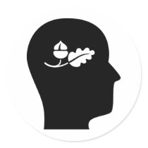 Thinking About Ecology Round Sticker