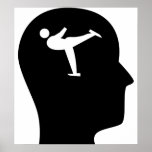 Thinking About Figure Skating Print