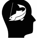 Thinking About Fishing Cut Out