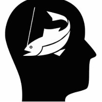 Thinking About Fishing Cut Out