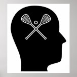 Thinking About Lacrosse Poster