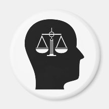 Thinking About Law Fridge Magnet
