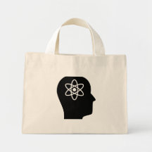 Thinking About Nuclear Engineering Canvas Bags