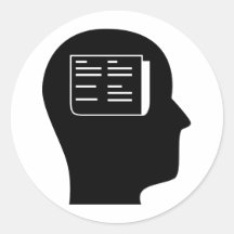 Thinking About Reporting Sticker