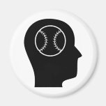 Thinking About Softball Magnet