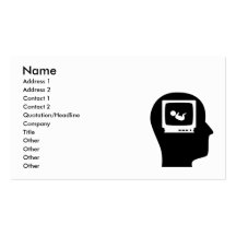 Thinking About Sonograms Business Cards