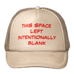 THINKING CAP MESH HATS