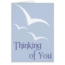 Thinking of You (blue birds) cards