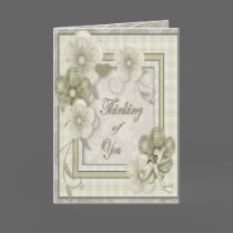 Thinking of You Card cards