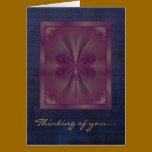 Thinking of You Card cards