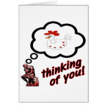Thinking of You Chicken Card
