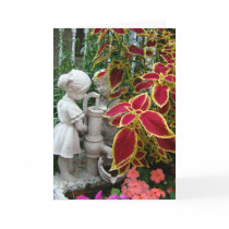 Thinking of You,Coleus With Pump Figurine
