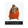Thinking of You English Bulldog Puppy Dog Postcard